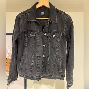 Gap black denim jacket